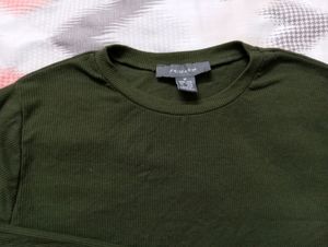OLIVE GREEN BODYSUIT