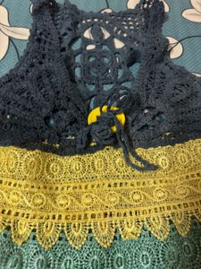 Colorful Crochet Top