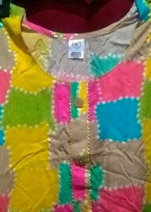 Colorful Patchwork Kurti