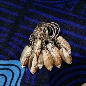 Seashell Keychain 10 Pieces