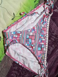 Patterned Bikini Bottom