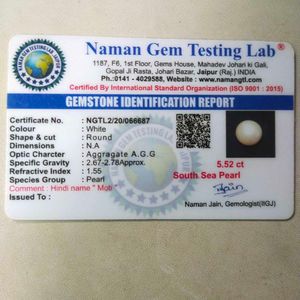 5.52 ct Original South Sea Pearl (moti) gemstone
