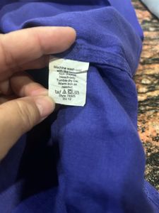 J crew Linen Blouse Rmthlomem Material