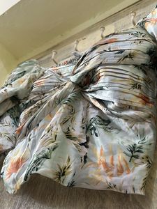 Floral Print Crop Top