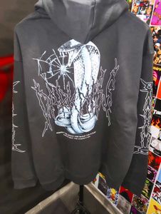 BLACKSQUAD LOOSE FIT PRINTED HOODIE 🔥🔥