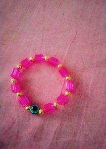 Pink &amp; Green Beaded Bracelets