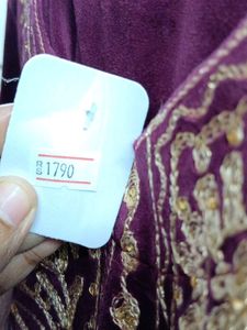 Wedding Winter Kurti Pant Dupatta Set