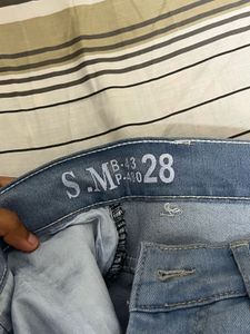 Light Wash Denim Jeans