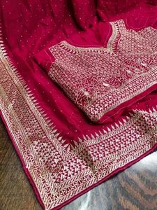 Red Saree