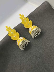 Yellow Earrings