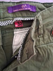 Olive Green Utility Pants