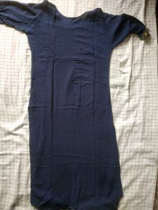 Elegant Navy Blue Kurta Set