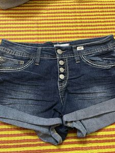 Denim Cut-Off Shorts