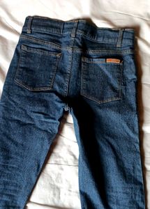 Blue Denim Jeans, new,slim fit, length 35 in