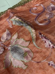 Embroidered Floral Saree