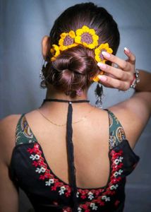 Sunflower Hair Accessory