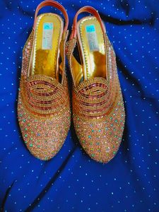 Bridal Golden Sandal