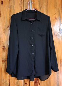 Black Button Shirt