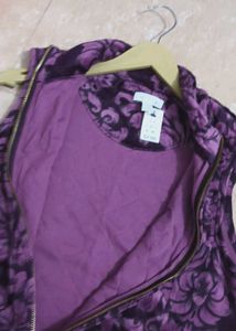 Velvet Winter Top...sizec38 To 40 Fit