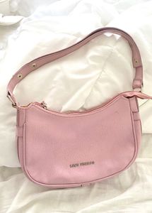 Luxury feel Lavender-pink shoulder bag