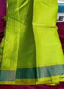 Green Banarasi Saree