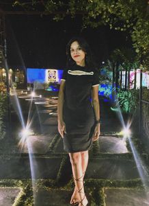 Chic Black Bodycon Dress – Worn Only Once 🖤✨