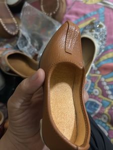 Ethnic Brown Mojari Shoes
