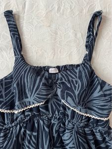 Beach Style Wavy Laced Dress