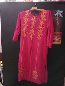 Pink Kurta