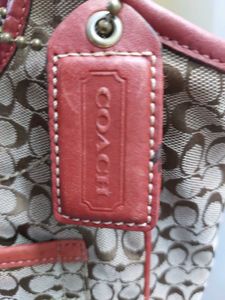 Vintage Coach Signature Handbag
