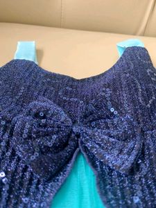 Sparkly Blue &amp; Aqua Party Dress