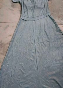 Sparkly Blue Occasion Dress