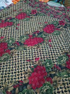 Floral Print Ethnic Saree