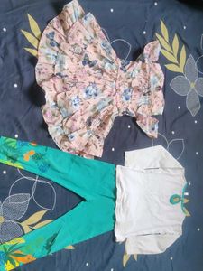2 to 4 years Cute Girls Clothing combo Set