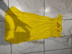 Yellow Tube Dress