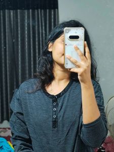 Casual Button-Up Top