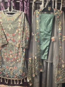 Embroidered Kurta Set