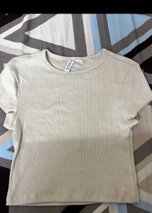 H&M Beige Top