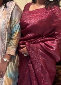 Gorgeous Red Saree!! 🤌🏻✨✨✨🤝❤️🎁