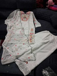 Elegant Embroidered Kurta Set