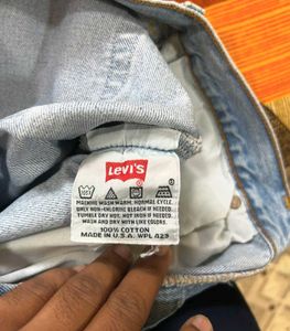 Levis 501 Jeans (Fly Button)