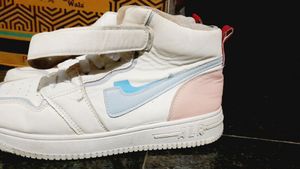 Cute Pastel High-Top Sneakers