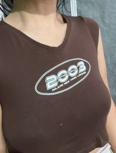 Brown Graphic Tee