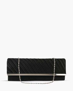 Black Lino perros Clutch Bag Girl
