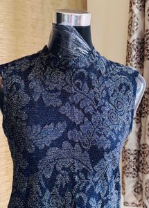 High Neck Sleevless Top