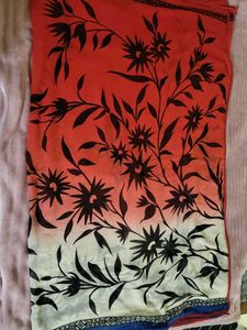 🔥 Sale 🔥 Stylish Red Saree