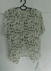 Letter Print T-Shirt