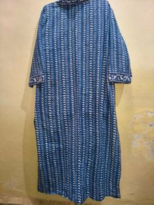 Long Kurta Blue