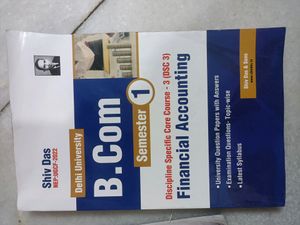 Du B.Com Program (Pack Of 3) 1 And 2 Semester