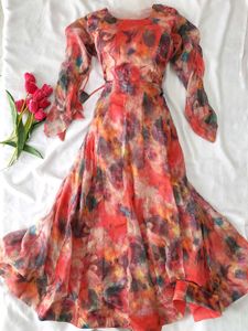 Beautiful Flairy Anarkali Suit